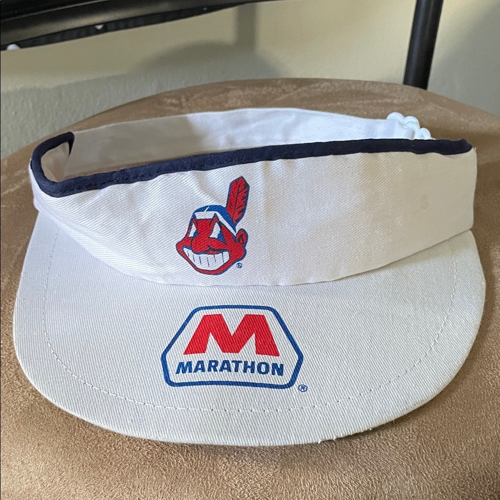 Cleveland Indians Chief Wahoo Vintage Visor